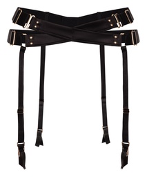 Porte-jarretelles Colette - Noir, Noir, coloris