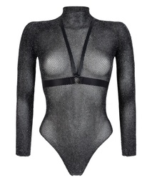 Private ensemble de harnais de body set - Noir