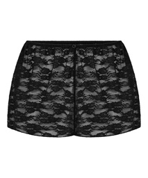 Short en dentelle intégrale - Noir, Noir, coloris