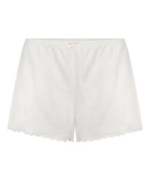Short Pointelle - Blanc