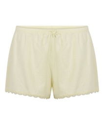 Short Pointelle - Jaune