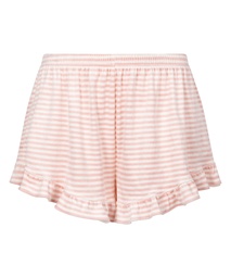 Short Velours à volants - Rose, Rose, coloris