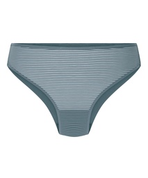 Slip brésilien invisible Stripe mesh - Bleu, Bleu, coloris