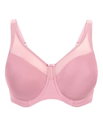 Soutien-gorge à armatures non-préformé minimiseur Nina - Rose