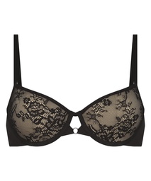 Soutien-gorge à armatures préformé Lea - Noir