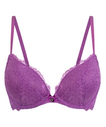 Soutien-gorge à armatures préformé push-up Marine - Rose, Rose, coloris