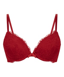 Soutien-gorge push-up à armatures préformé Teddy - Rouge