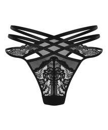 String Janine - Noir