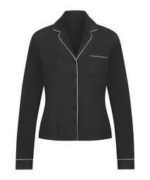 Veste à manches longues en jersey Essential - Noir, Noir, coloris