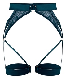 Porte-jarretelles Marjolein - Bleu, Bleu, coloris