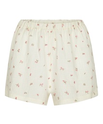 Short en mousseline - Blanc, Blanc, coloris