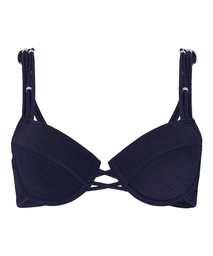 Haut de Bikini Rembourré à Armatures Sorrento - Bleu, Bleu, coloris