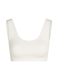 Brassière Scoop Dianne - Blanc, Blanc, coloris