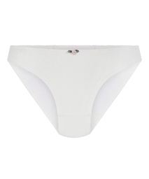 Culotte brésilienne Pointelle - Blanc, Blanc, coloris