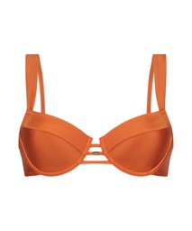 Desert Padded Underwired Bikini Top - Orange, Orange, coloris