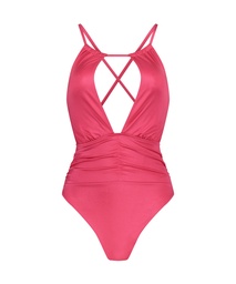 Grenada High Leg Swimsuit - Pink