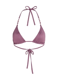 Haut de bikini triangle Cozumel - Violet, Violet, coloris