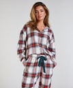 Haut de Pyjama Flanel - Blanc