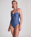 Maillot de bain bandeau en Sardinia - Bleu