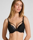 Soutien-gorge à armatures maximiseur préformé Whitney - Noir