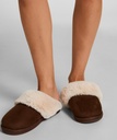 Mules en fausse fourrure Betty - Marron