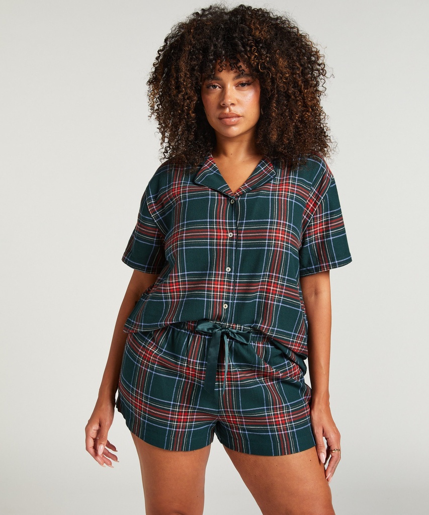 Pyjama set Twill - Vert