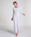 Pantalon de pyjama Pointelle - Gris