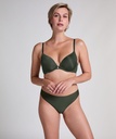 Invisible string Lace Back - Vert
