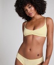Brassière Pointelle - Jaune