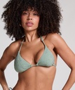 Haut de bikini triangle Giselle - Vert