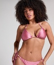 Haut de bikini triangle Kallua - Rose