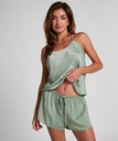 Satin Shorts Ayla - Vert