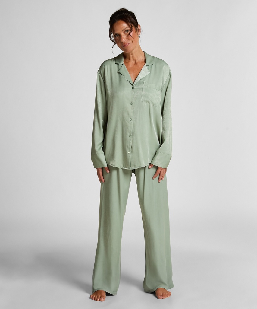 Pantalon Satin - Vert