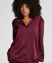 Veste en satin à rayures - Violet