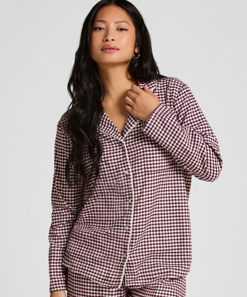 Haut de pyjama Flanel Essentials - Violet