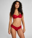 Slip brésilien en forme de V London - Rouge