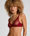 Soutien-gorge à armatures non-préformé Isabelle - Rouge