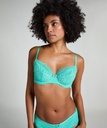 Soutien-gorge à armatures non-préformé Marine - Vert