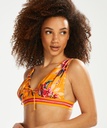 Orchid triangle bikini top - Yellow