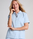 Veste en mousseline - Bleu