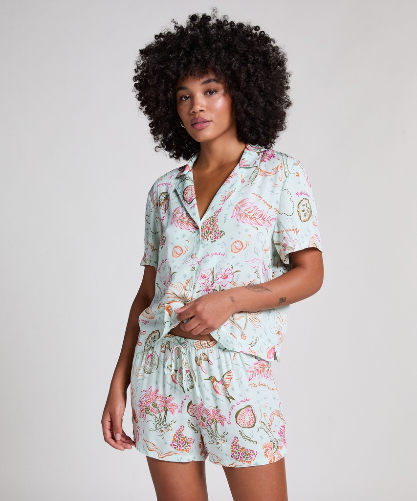 Short Satin - Vert