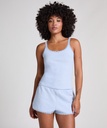 Short Pointelle - Bleu