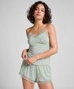 Ensemble de pyjama Jersey avec dentelle - Vert