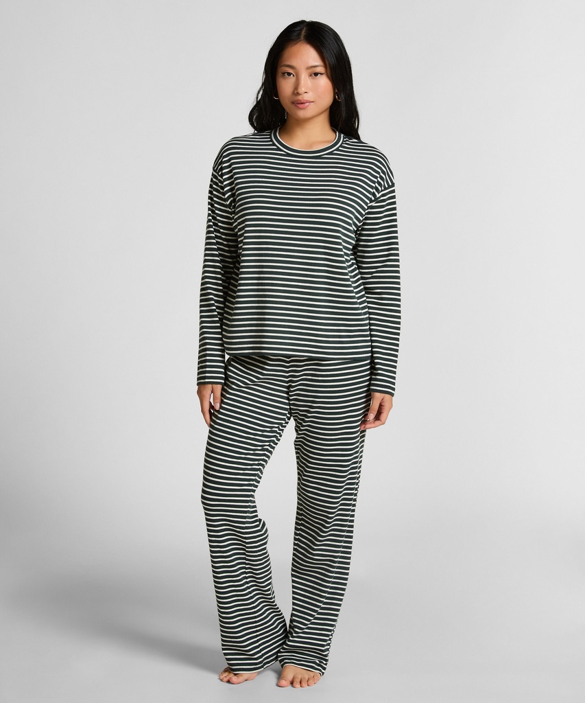 Pyjama en jersey de coton - Vert