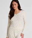 Haut de Pyjama Daisy - Blanc