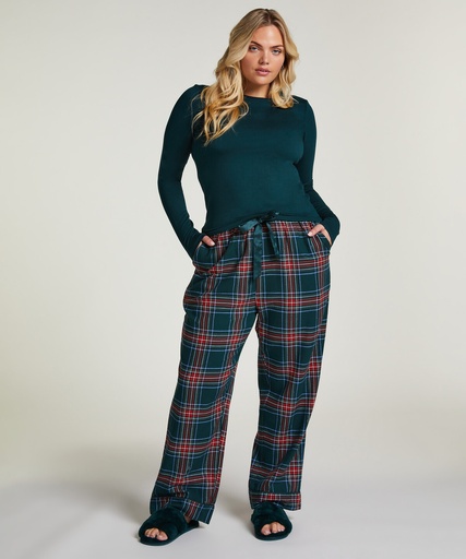 Ensemble pyjama Flannel - Vert