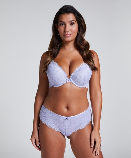 Slip brésilien Marine - Violet