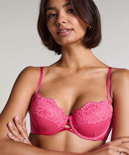 Soutien-gorge à armatures préformé Harmony - Rose