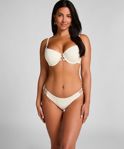 Bas de bikini Crochet - Blanc