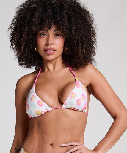 Triangle Haut de bikini Madeira - Rose